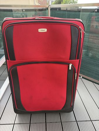 Reisekoffer Titan rot guter Zustand 70cm