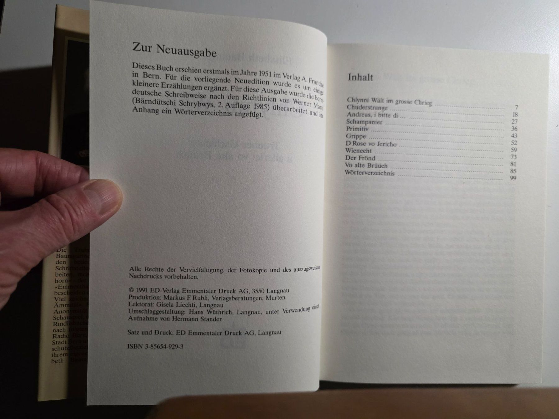 Libri: Chlynni Wält - Trueber Geschichte - Elisabeth Baumgartner 91 – Usato da Walterswil BE venduto da Lonitti 7