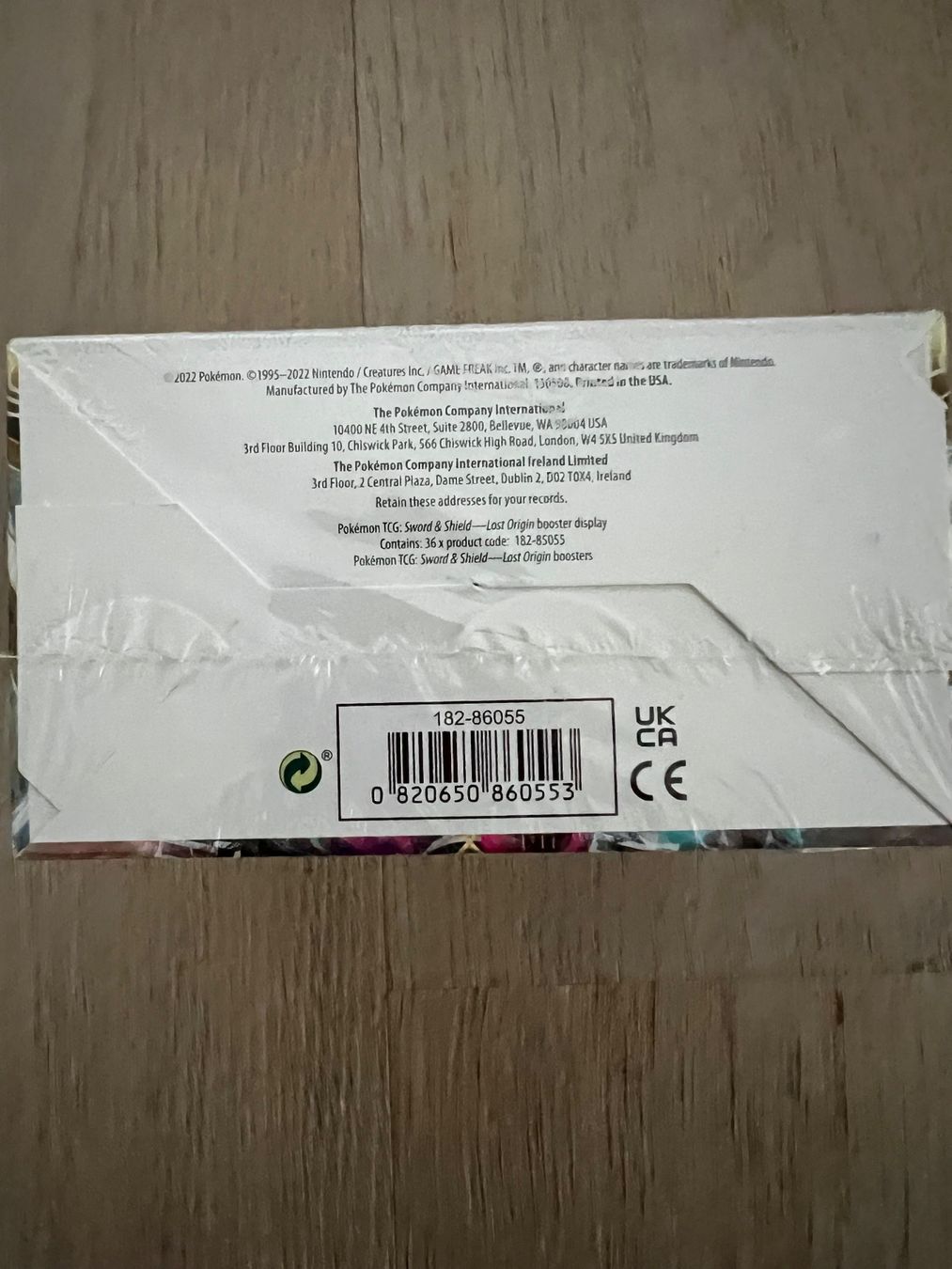 Pokémon Carte collezionabili: POKÉMON SWORD & SHIELD LOST ORIGIN BOOSTER BOX - 36 PACKS FA – Nuovo e nell'imballaggio originale da Locarno venduto da cla_gl6h 4
