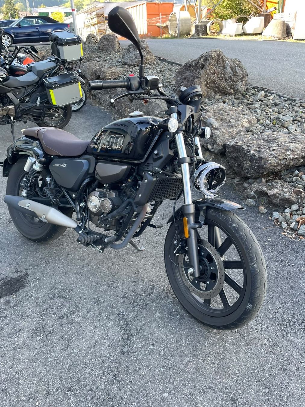 Chopper: SRV 125 - QJ Motor – Defekt aus Brunnen von Melina.1 1