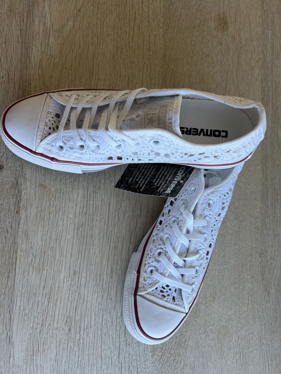 Scarpe da donna: Neue Converse All Star chrochet / gehäkelt – Nuovo e nell'imballaggio originale da Spiegel b. Bern venduto da FabienneCl