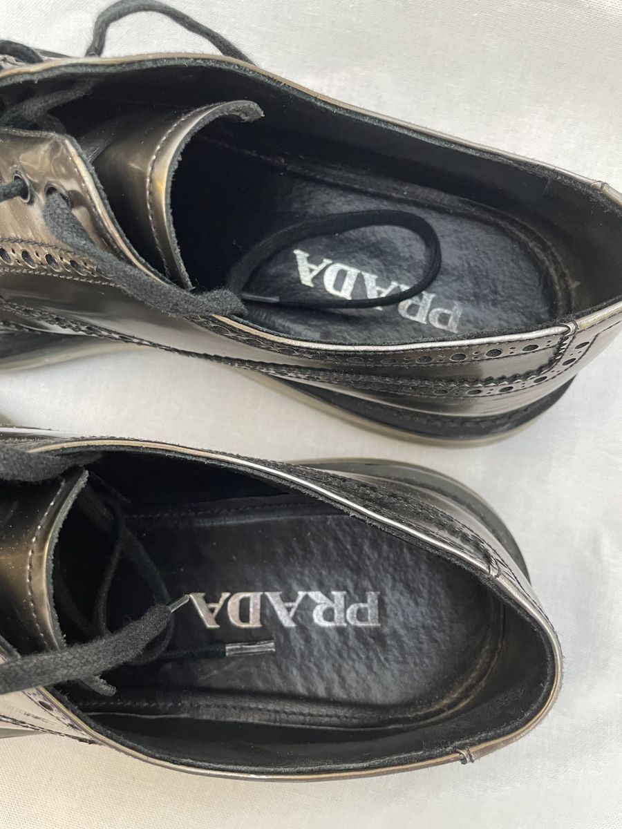 Scarpe per cavalli: PRADA DERBY. 10 / 45   HERREN – Usato da Zürich venduto da Danokiko 2