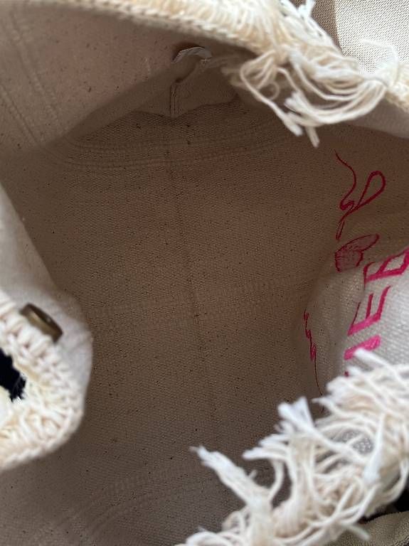 Borse: Shopper-Tasche Baumwolle-Leder beige-pink – Nuovo (secondo la descrizione) da Muttenz venduto da einfach-schoen 4
