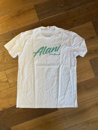 Alani NU T-Shirt Grösse L weiss grün