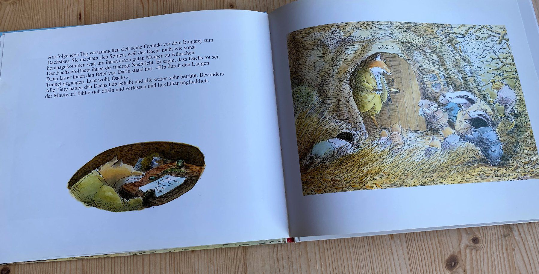 Libri: Leb wohl, lieber Dachs. v. Susan Varley – Nuovo (secondo la descrizione) da Weinfelden venduto da Cheyenne21 6