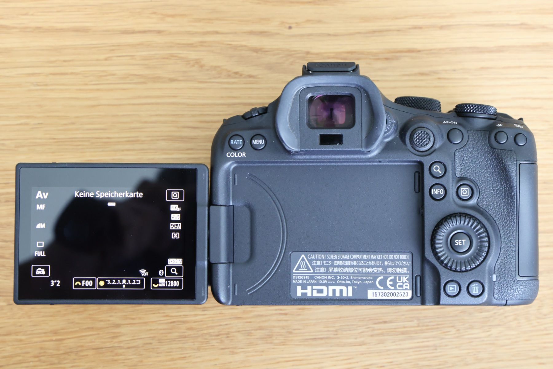 Canon Fotocamera: Canon EOS R6 Mark III Vollformat-DSLM neuwertig – Nuovo (secondo la descrizione) da Savognin venduto da Caneos 7