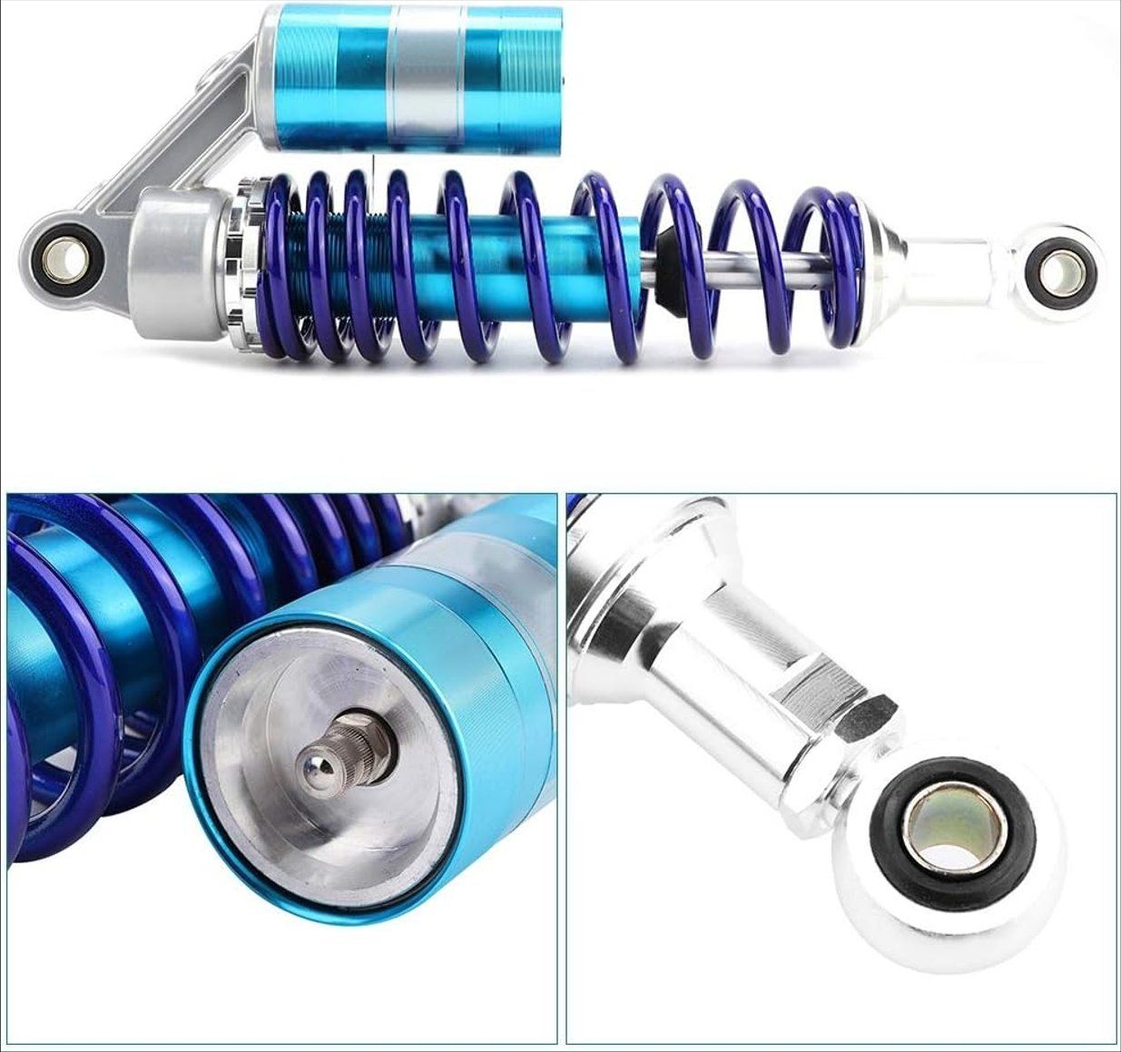 Alle Motorradersatzteile: Motorrad Luftstossdämpfer Blau Universal – Neu (gemäss Beschreibung) aus Unterseen von Sekundus 1