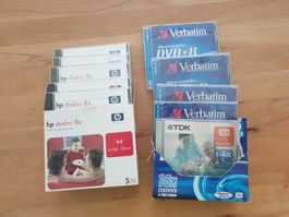 10 DVD-Rohlinge, DVD-R, 4.7GB, Neu.