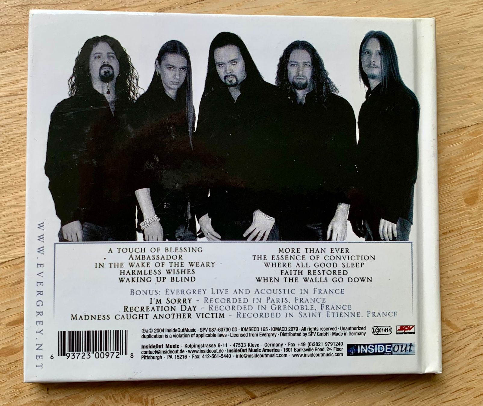 CD: Evergrey the inner circle limited edition – Usato da Zürich venduto da Fieber 2