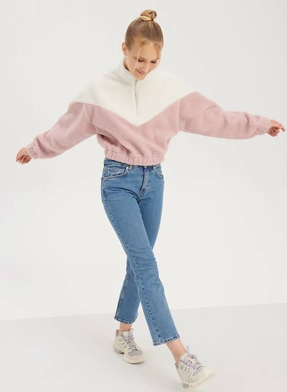 Pullover & Sweatshirts: Fleece Pullover Even & Odd, Grösse M – Gebraucht aus Full-Reuenthal von mel.mel 2