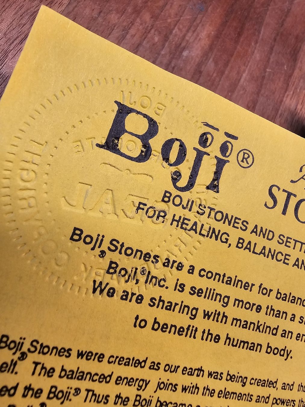 Minerali & Pietre curative: Boji Stones Paar / lebende Steine – Nuovo e nell'imballaggio originale da Oberwil BL venduto da 007re 3