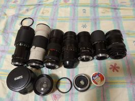 9 STK MF VERSCHIEDENE ANTIK LENS-ALLES SACHEN IM BILDERN