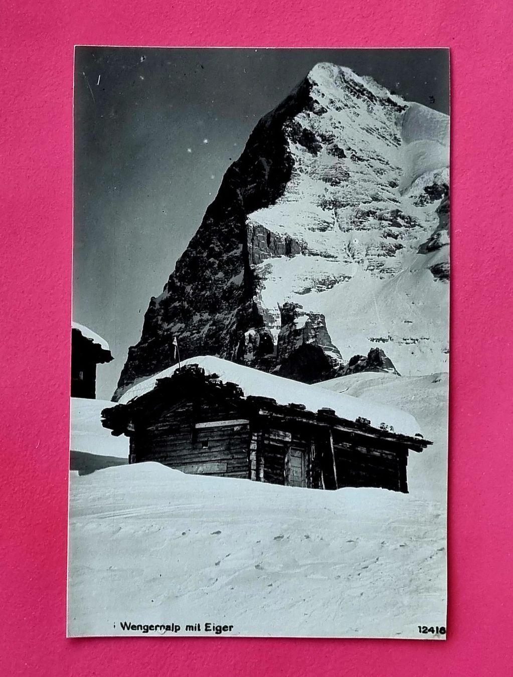 Ansichtskarten: Wengernalp - Eiger – Gebraucht aus Rothrist von RROENK