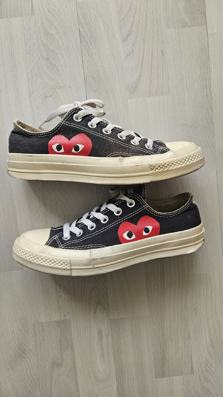 Comme Des Garcons Scarpe da uomo: Converse Comme des Garçons Chuck Taylor Gr. 38  – Usato da Möriken AG venduto da eni_2qn2