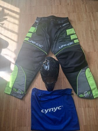 Unihockeyhose L plus= Helm verstellbar