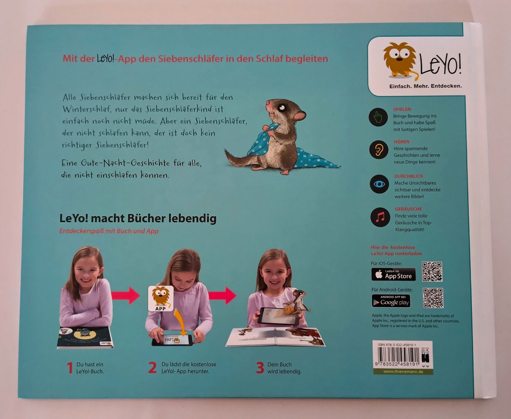 Livres: Die Geschichte vom kleinen Siebenschläfer, der nicht einschl – D'occasion à Bellach par JingleJerry 8