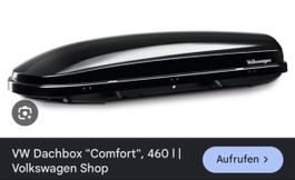 Volkswagen Dachbox Comfort 460 Liter schwarz neuwertig