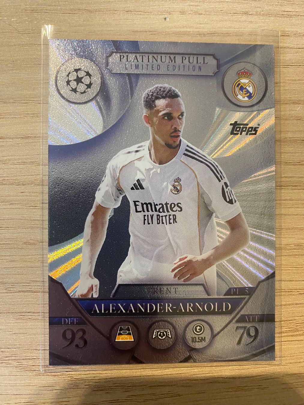 Topps Carte collezionabili: Topps Match Attax 25/26 Platinum Pull Alexander-Arnold Pl5 – Nuovo (secondo la descrizione) da Zürich venduto da BVBWINNER