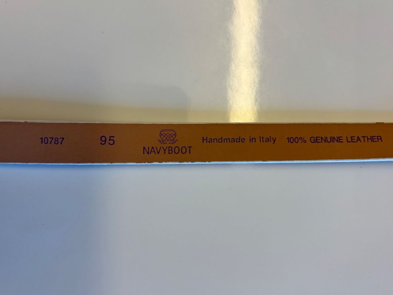 Cinture: Navyboot Gürtel in Schlangenoptik, Silber-Schnalle – Usato da Horgen venduto da uge_pd5p 4