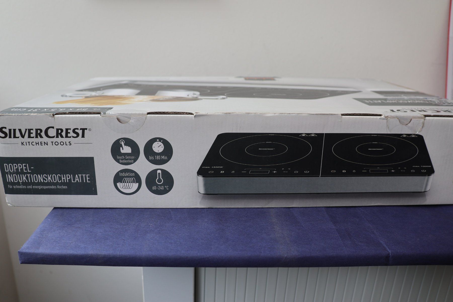 SilverCrest Elettrodomestici da cucina: Silver Crest Doppel-Induktionskochplatte 374031 – Nuovo e nell'imballaggio originale da Liestal venduto da FuV01 1