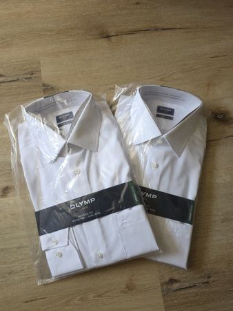 Olymp Luxor Hemd Modern Fit Kragenweite 41 bügelfrei OVP