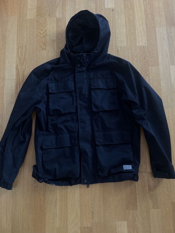 H&M Giacche: H&M Übergangsjacke, Schwarz, Gr. L – Top Zustand! (48) – Nuovo (secondo la descrizione) da Ipsach venduto da sKaufen123fb
