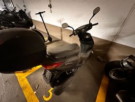 Yamaha XC125 125ccm Roller mit Topcase – nicht eingelöst