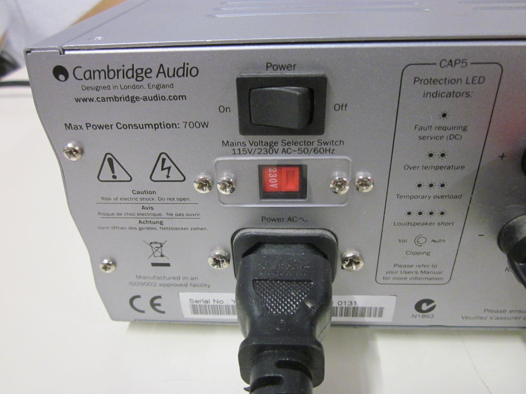 Cambridge Audio Amplificatori: Cambridge Audio Type Azur 640 A Integrated Amplifier – Usato da Grand-lancy venduto da kohler333 5