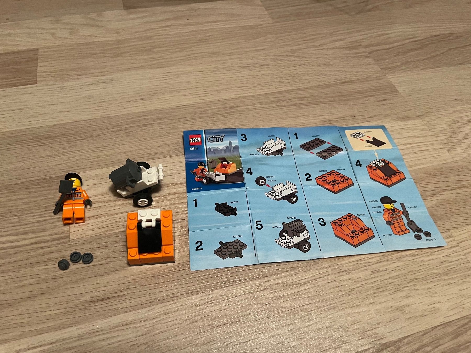 Lego Kit di costruzioni: Lego City Müllmann 5611 – Usato da Winterthur venduto da CarsShowCase3