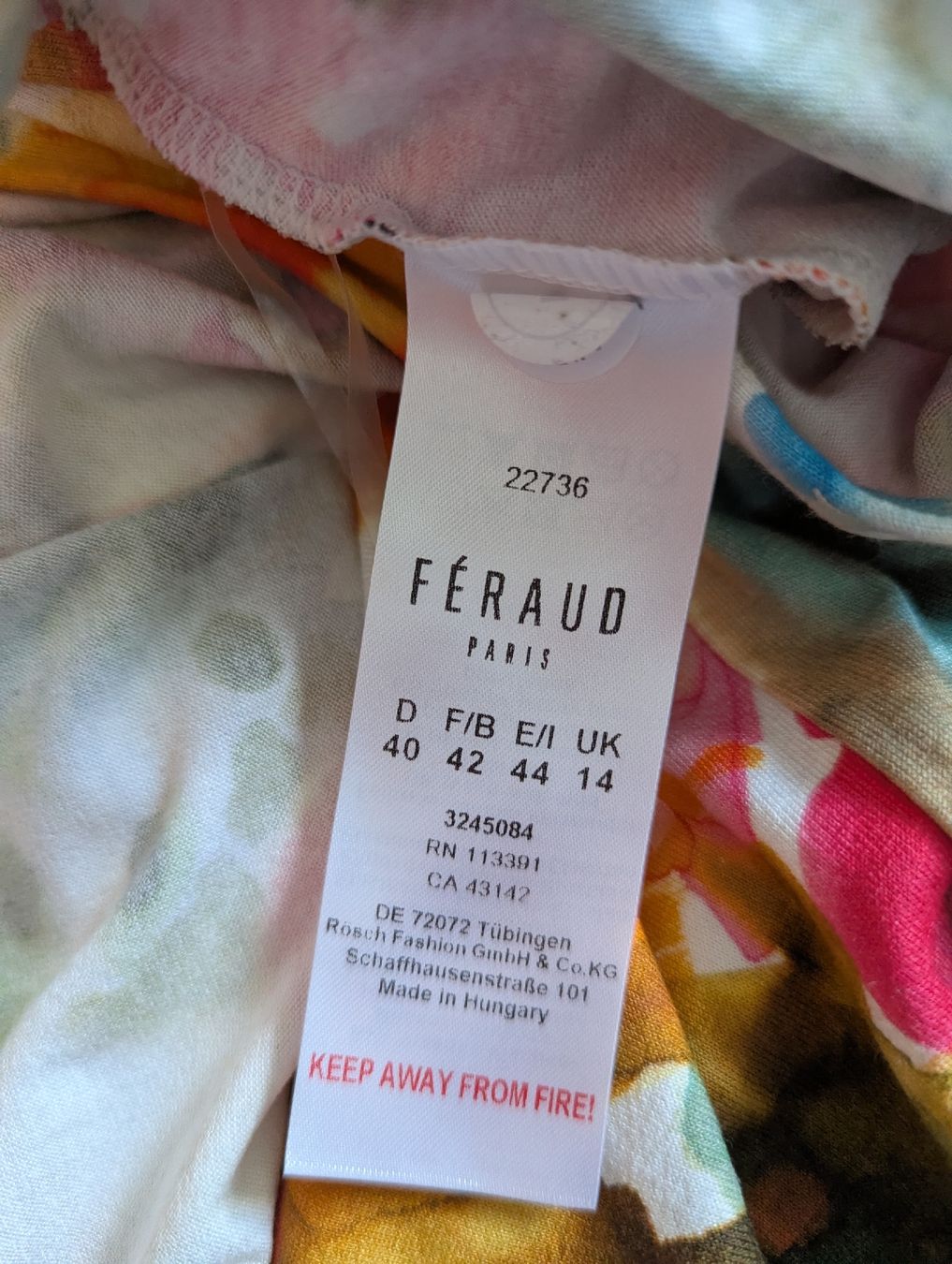 Vestiti: robe Féraud Paris L – Nuovo (secondo la descrizione) da Montreux venduto da dem_gyt9 5