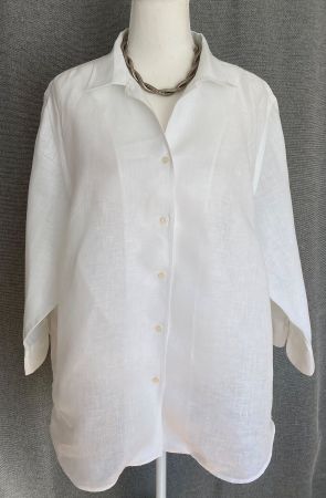 Lauren Ralph Lauren Leinenbluse Grösse 48