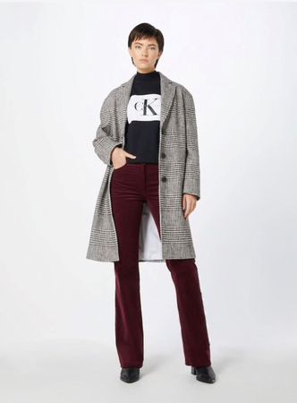 Calvin Klein Glencheck Mantel ❤❤❤