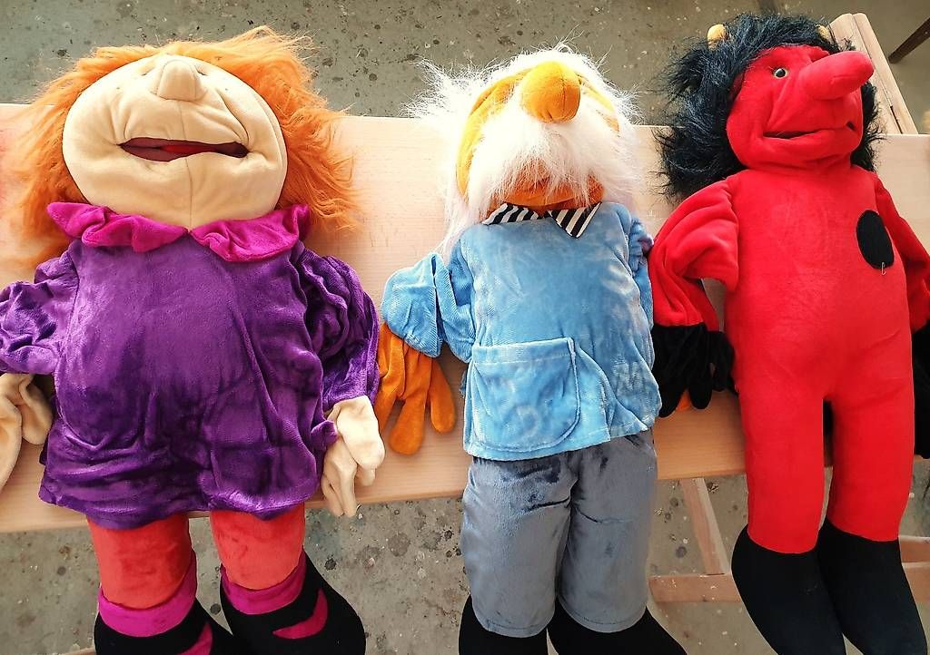 Bambole: Handpuppen – Nuovo e nell'imballaggio originale da Bachenbülach venduto da Hugione 1