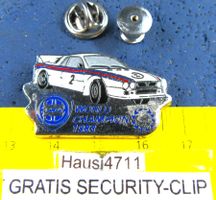 LANCIA RACING-CAR WORLD CHAPION  1983 AUTO PIN SECURITY-CLIP