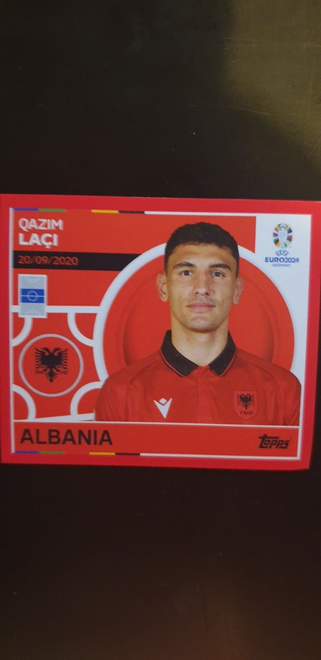 Topps Sammelbilder & Trading cards: Euro 2024 Sticker Topps ALB 12 – Neu (gemäss Beschreibung) aus Malters von burzi