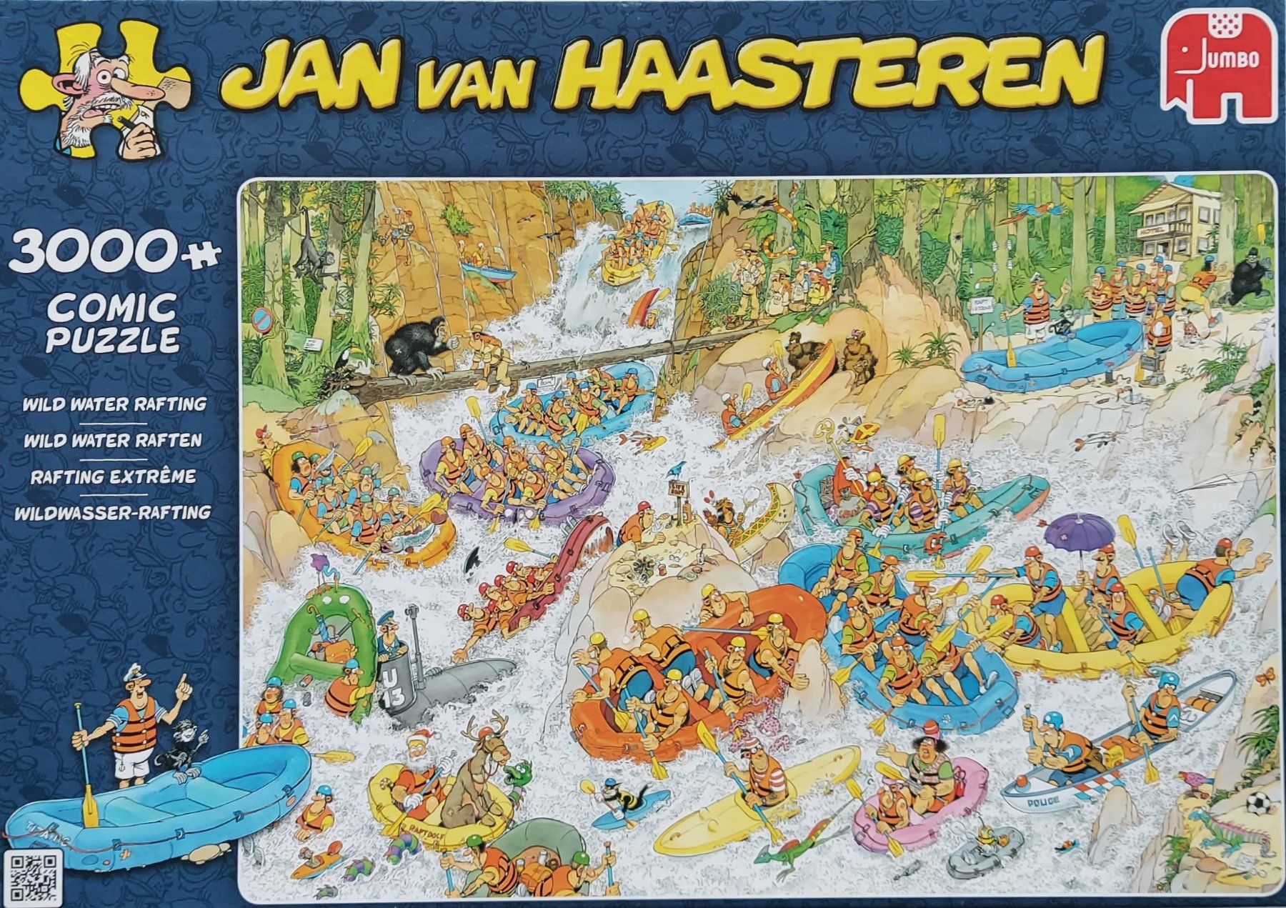 Puzzle: Jan van Haasteren 3000 Teile Comic Puzzle - Wildwasser.... – Usato da Belp venduto da Utah7