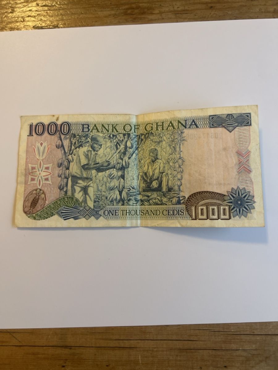 Banconote: Note aus Gahna – Usato da Hittnau venduto da BrigitteM8335