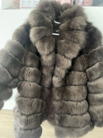 Fuchs Pelzmantel