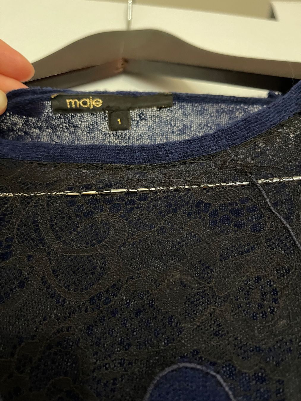 Maje Pulls & Sweat-shirts: Joli Pull Maje Laine Merino et Alpaca – D'occasion à Genève par Annilu 1