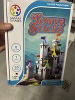 Jeu solo de réflexion Smart Games Tower Stacks