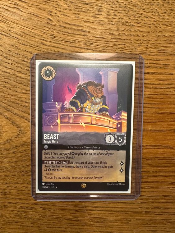 Lorcana ! Beast Tragic Hero (173/204) Legendary / EN Comprare su Ricardo