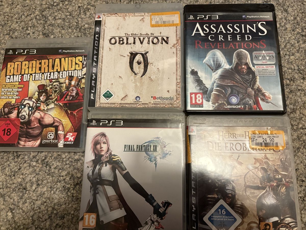 Sony Giochi: PS3 games TOP – Usato da Herzogenbuchsee venduto da warrior77