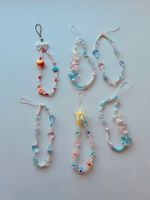 Handy Anhänger – bunte Perlen Designs 🌸⭐💖