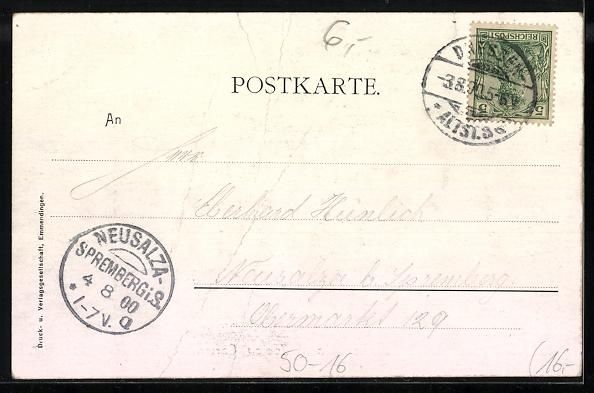Cartes postales: Trompetender Elefant, Mutter mit Kindern – D'occasion à Berlin par bartko-reher 1