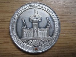 Medaille Eidg. Schützen-Fest Stanz Canton Unterwalden 1861