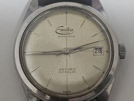  Emilia Deluxe AUTOMATIC Vintage 25 Rubis Incabloc