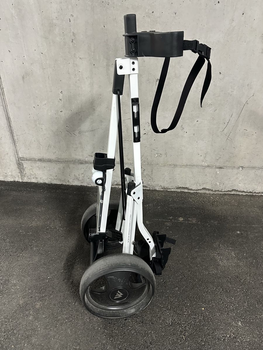 Big Max Trolleys: Golf Trolley weiss 2-Rad klappbar – Gebraucht aus Chur von car_szj5 7