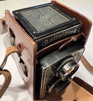 ROLLEICORD ART DECO 1930er ZEISS TRIOTAR ORIGINALTASCHE RARE