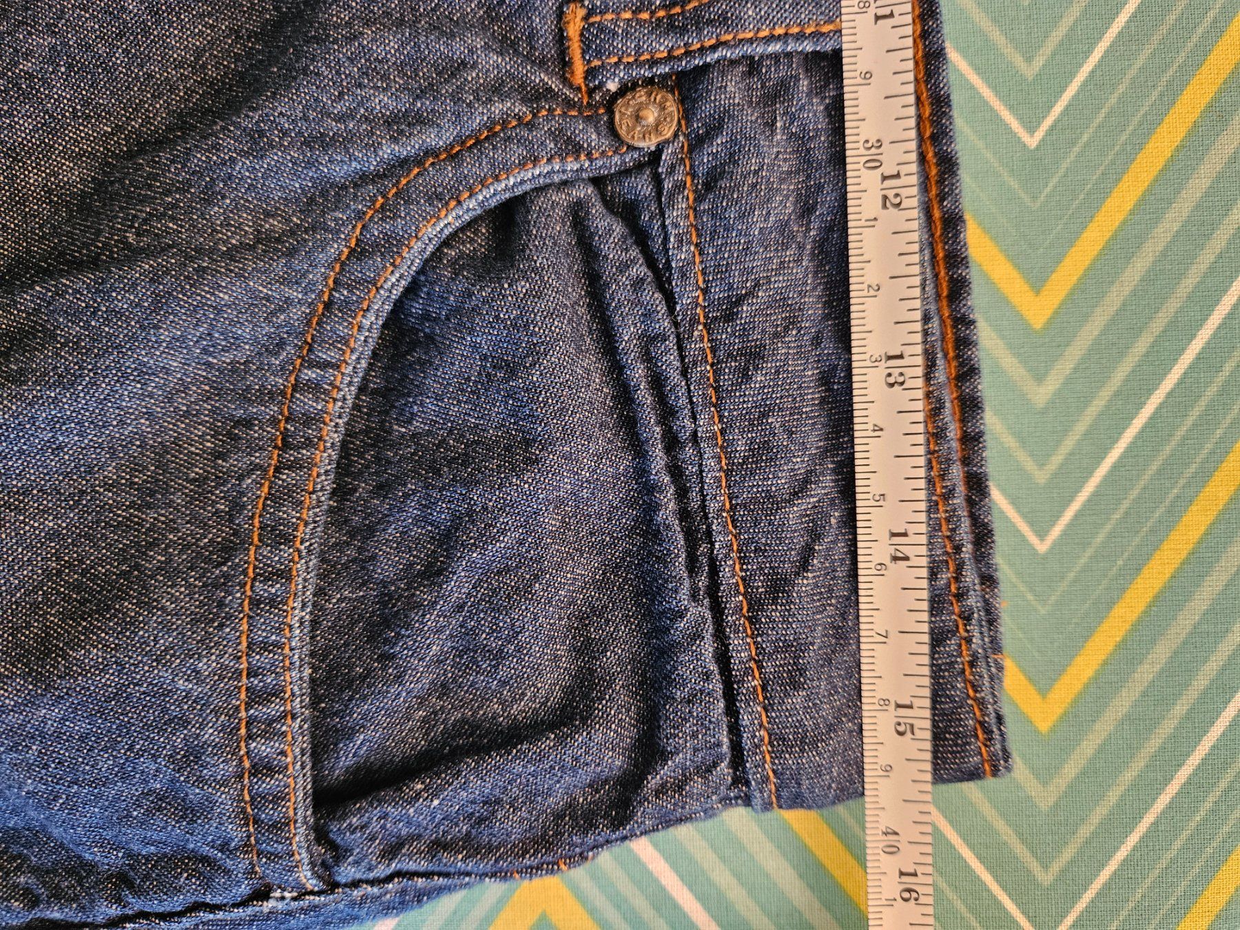Gonne: Denim Skirt, Button Front, Size 30, Classic! – Usato da Basel venduto da yat_r699 6