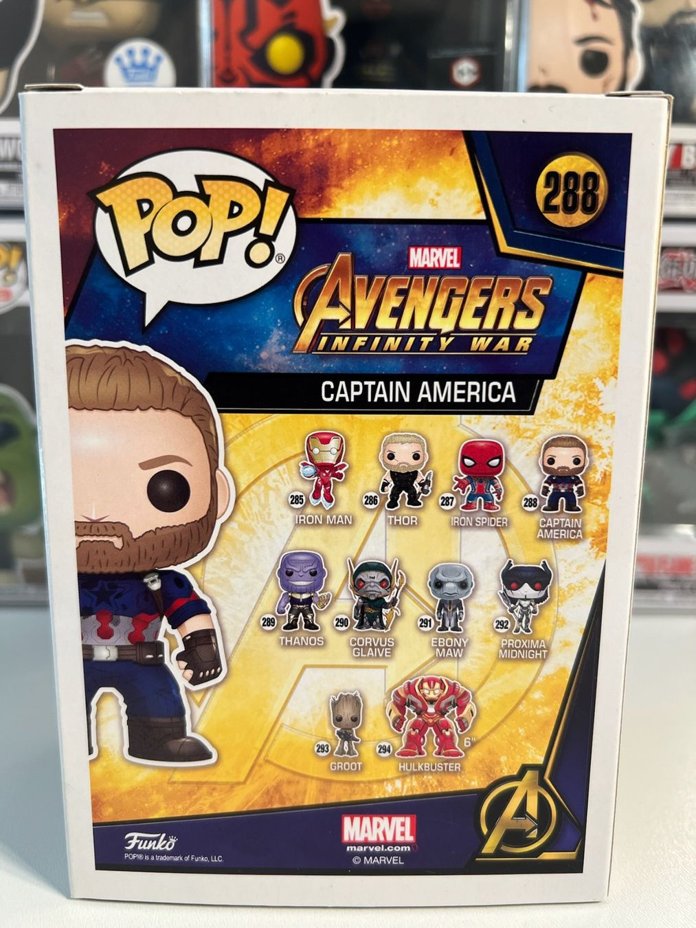 Funko Figuren: Funko POP! Marvel Avengers Infinity War Captain America – Gebraucht aus Le Mouret von perfectbijou 2